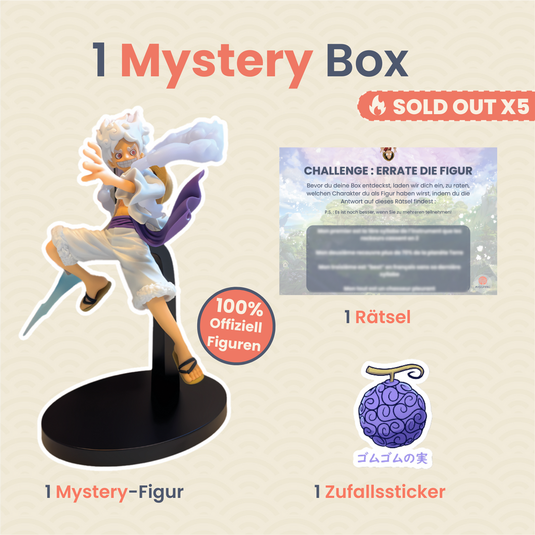 Die Mystery Box mit Manga-Figuren 100% Erfahrung ㊙️