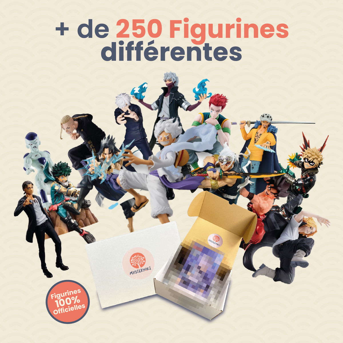 Die Manga-Figur-Mystery-Box ㊙️