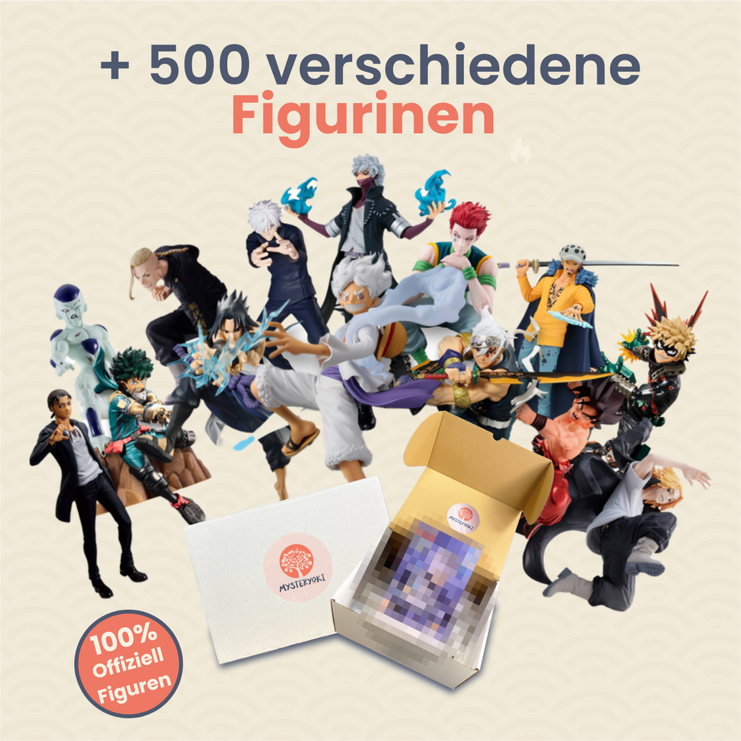 Die Mystery Box mit Manga-Figuren 100% Erfahrung ㊙️