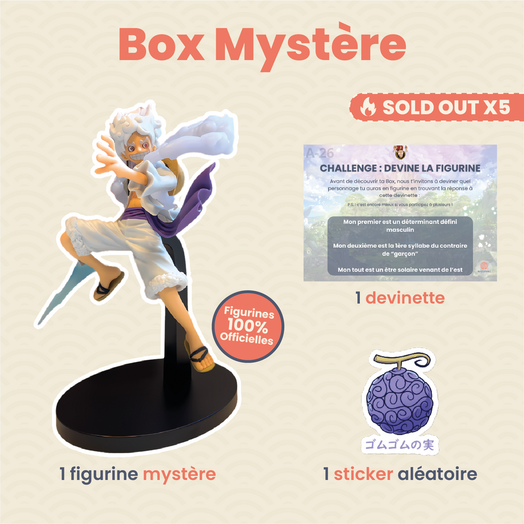 Die Manga-Figur-Mystery-Box ㊙️