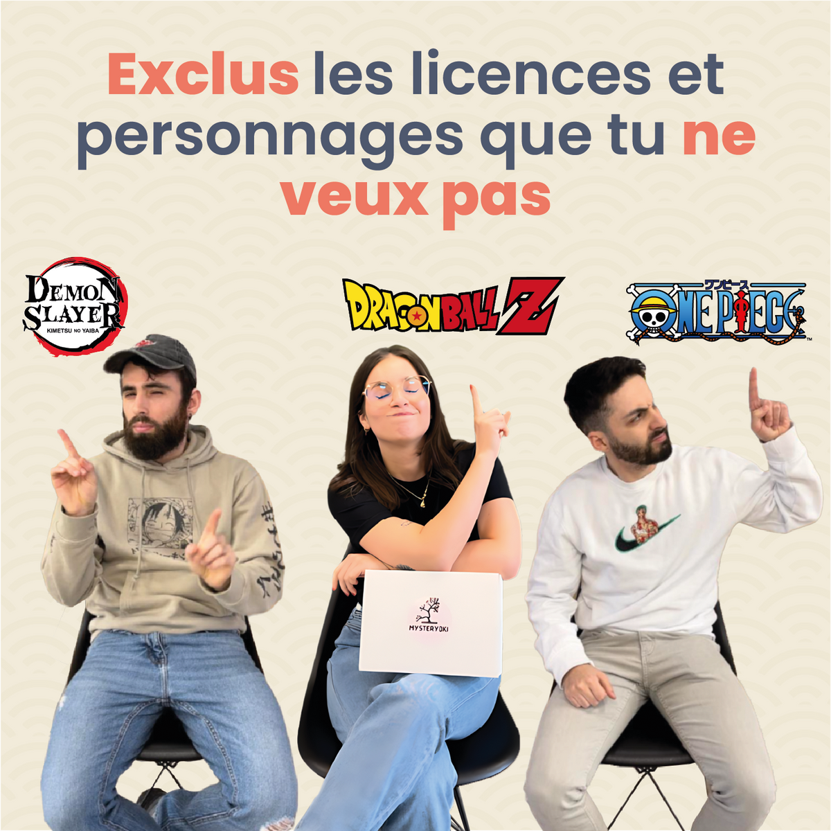 Die Manga-Figur-Mystery-Box ㊙️