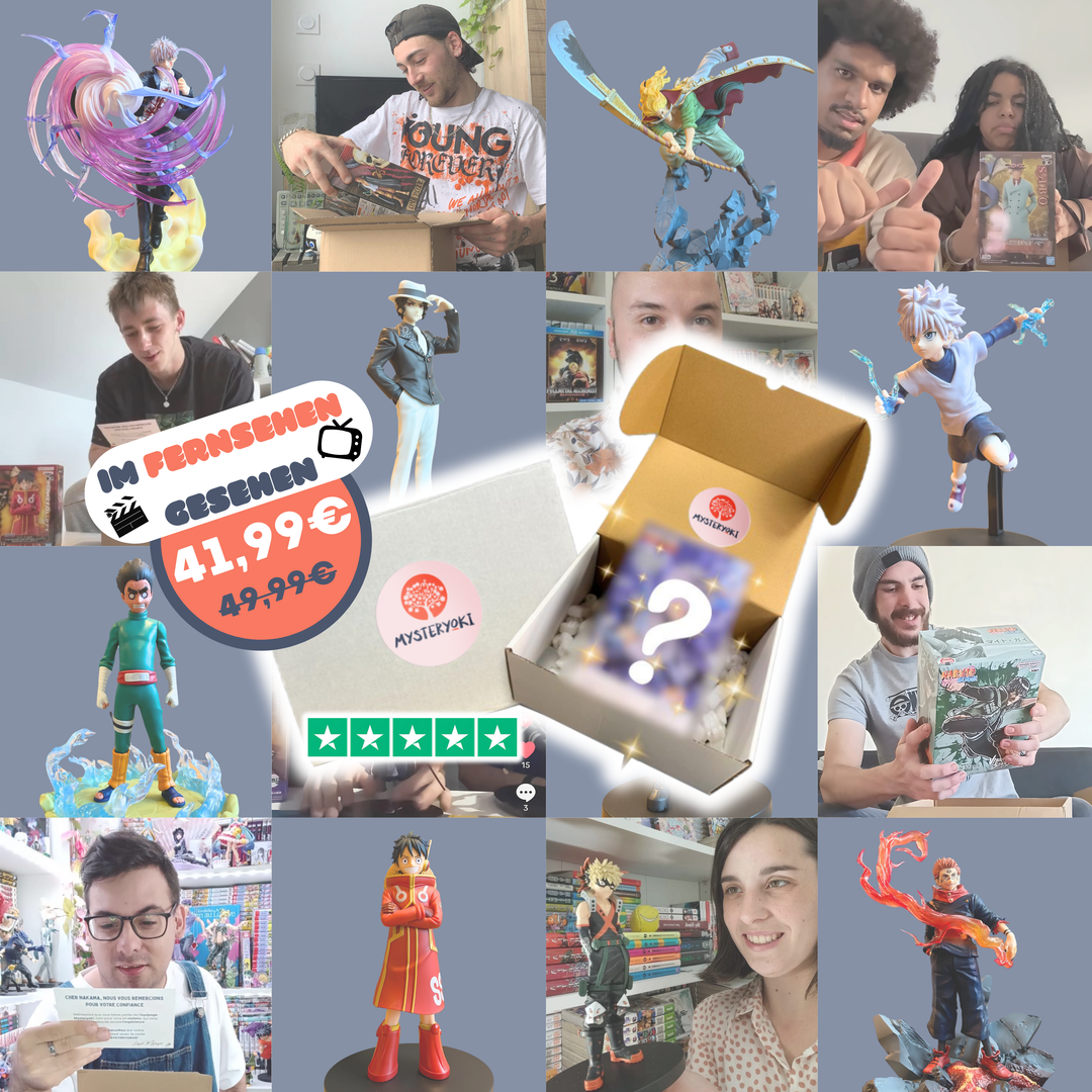 Die Mystery Box mit Manga-Figuren 100% Erfahrung ㊙️