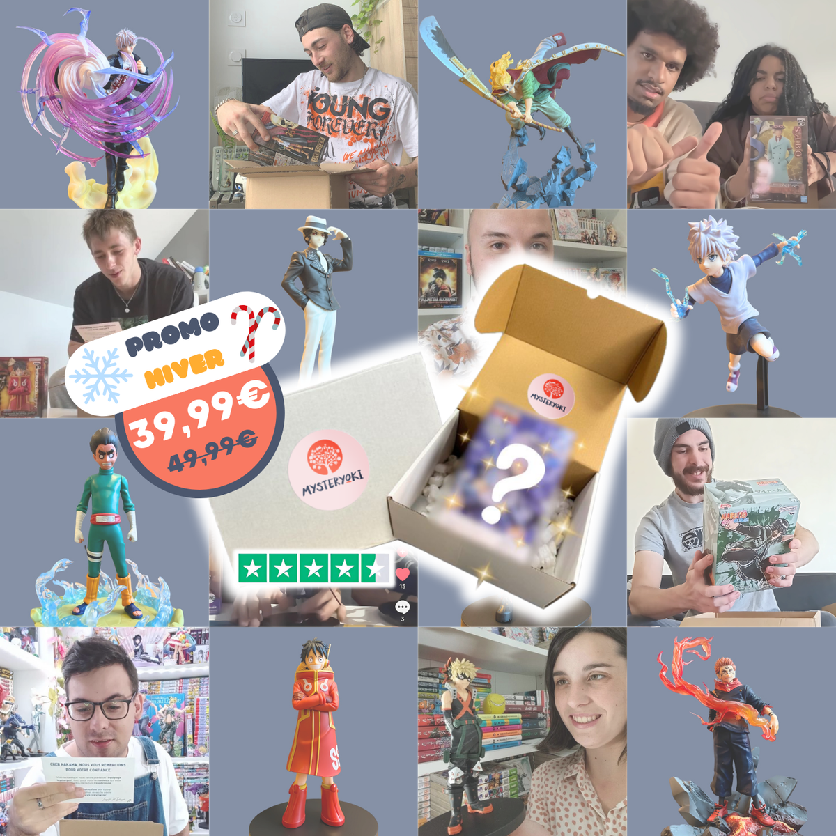 Die Manga-Figur-Mystery-Box ㊙️