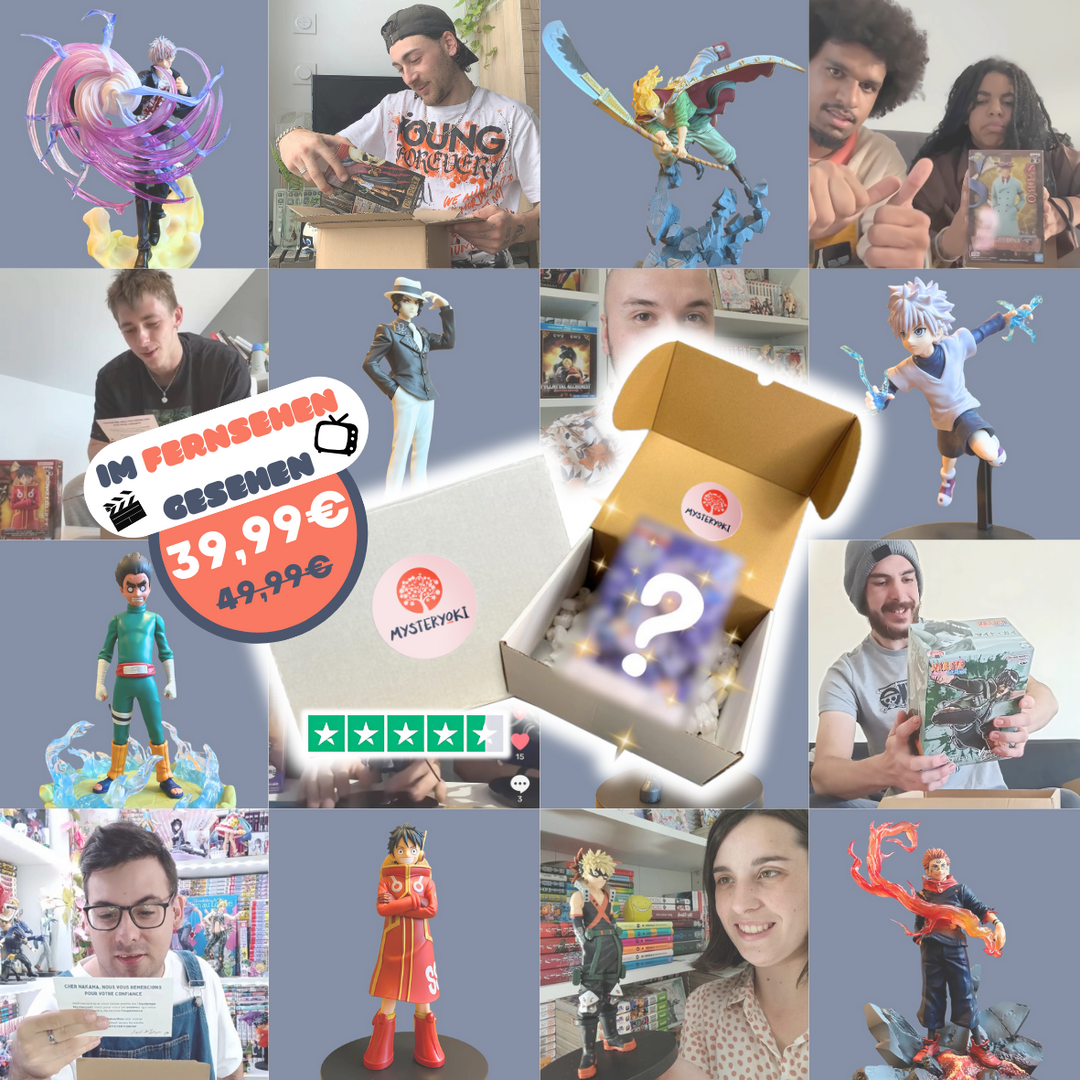 Die Mystery Box mit Manga-Figuren 100% Erfahrung ㊙️